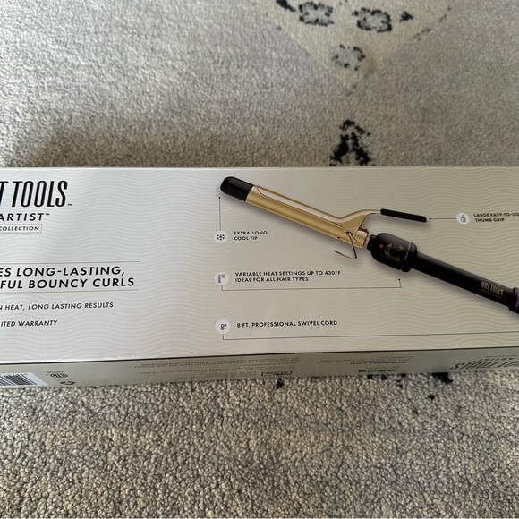 Hot Tools Pro Artist 24K Gold Collection 1” curling iron - Picture 2 of 6